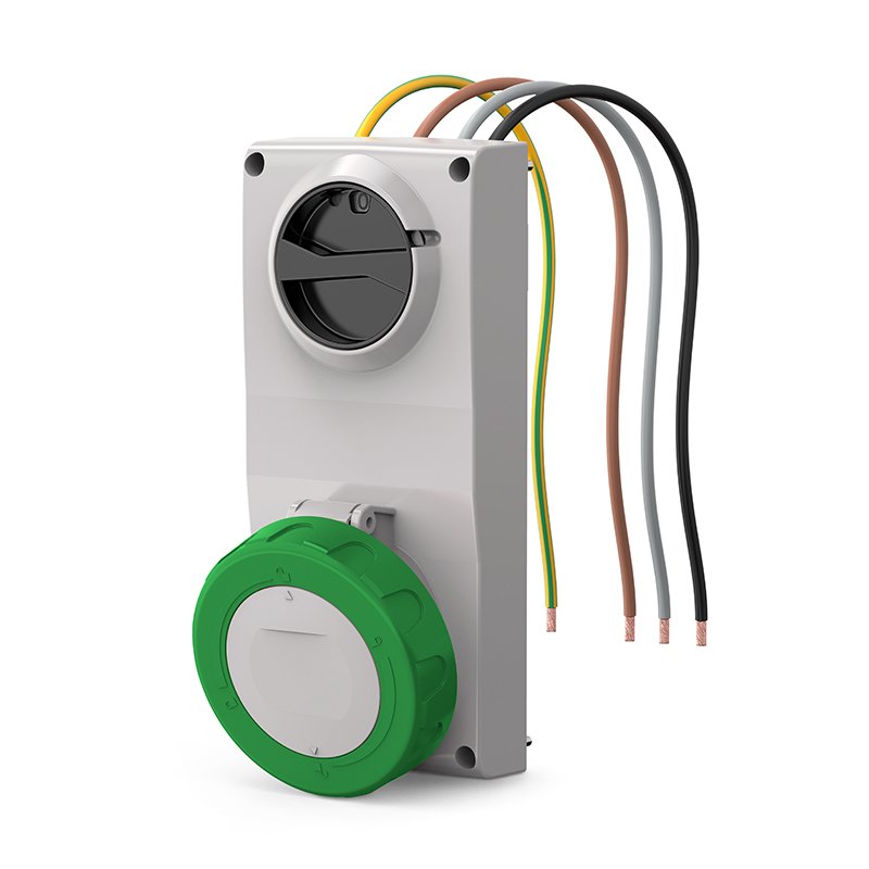 [Imagem do produto TOMADA DE EMBUTIR 3P+T 32A 10H 407.32861 SCAME]