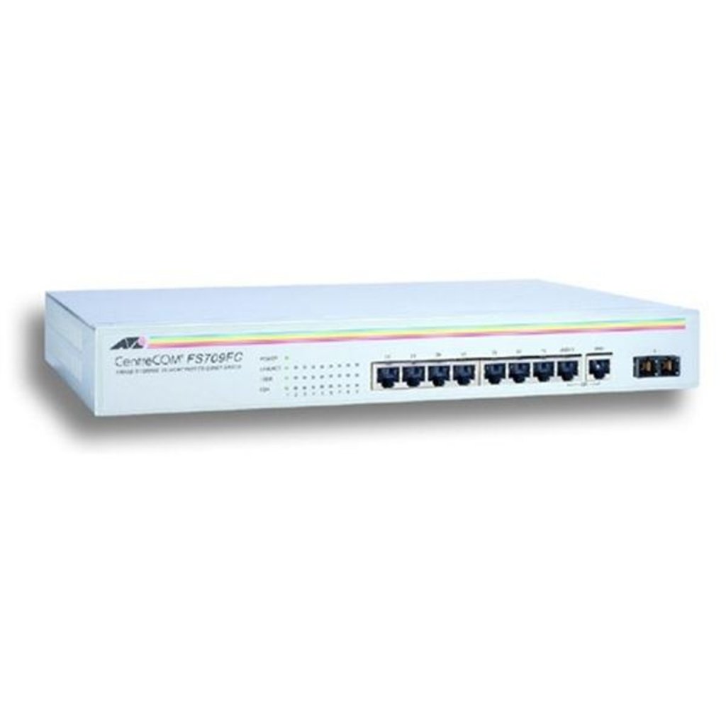 [Imagem do produto UNMANAGED FAST ETHERNET SWITCH FS709FC ALLIED TELESSIS]