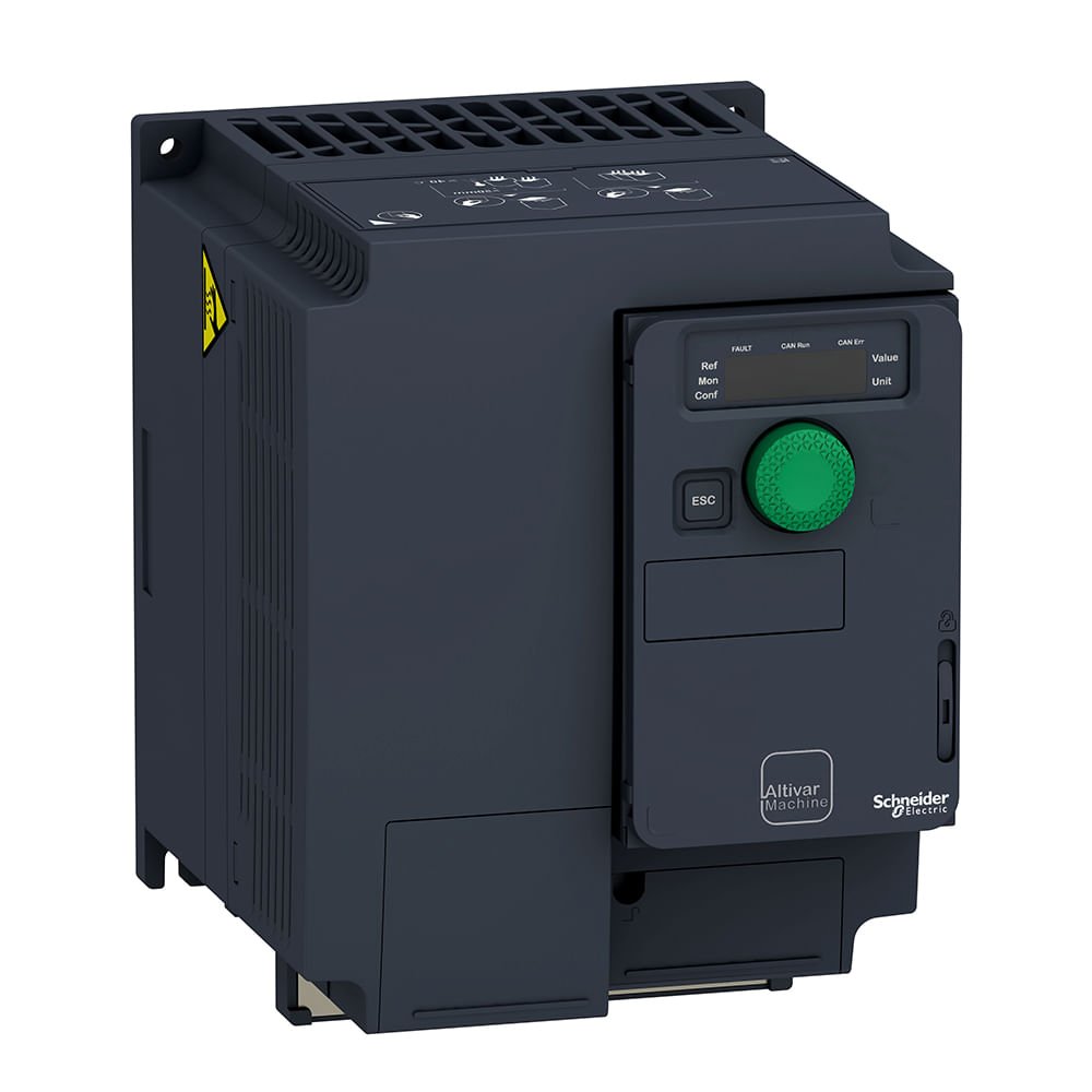 [Imagem INVERSOR DE FREQUÊNCIA TRIFÁSICO 9,5A 4KW 380/500V 50/60HZ ATV320U40N4C SCHNEIDER]