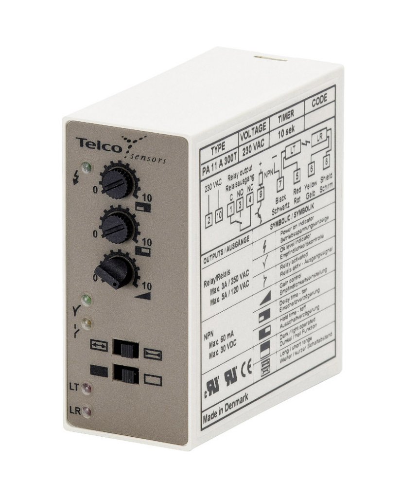 [Imagem AMPLIFICADOR FOTOELÉTRICO 24VDC D30916 PA11A303T TELCO SENSORS]