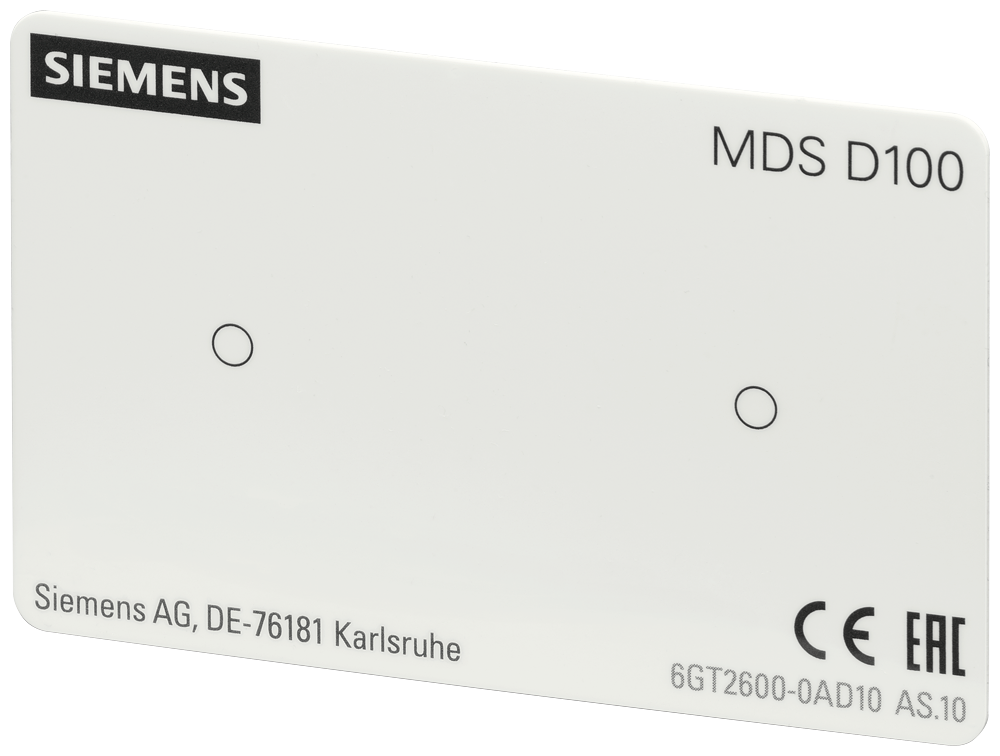 [Imagem TAG MDS D100 ISO-CARD,80DGR MOBY D 6GT26000AD10 SIEMENS]