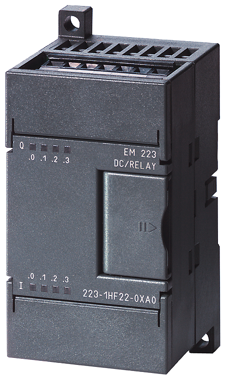 [Imagem do produto MÓDULO DE ENTRADA/SAIDA DIGITAL EM 223 4 DI/4 DO 5-30VCC 250VCA 6ES72231HF220XA0 SIEMENS]