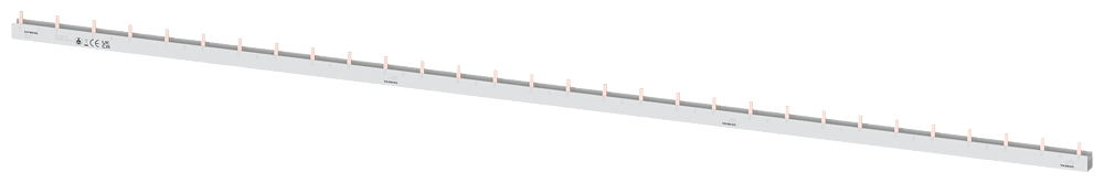 BARRAMENTO DE PINO 10MM2 TRIFÁSICO 30X 1FA 1050MM CORTÁVEL 5ST37401 SIEMENS