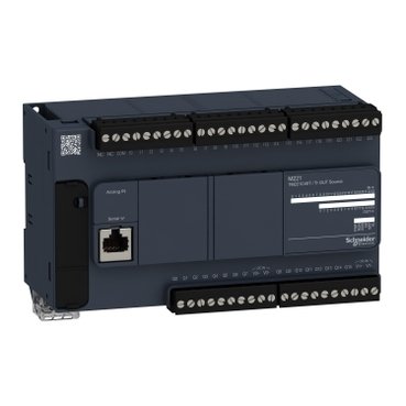 [Imagem CONTROLADOR LOGICO PROGRAMÁVEL MODICON M221, 40 E/S TM221C40T SCHNEIDER]