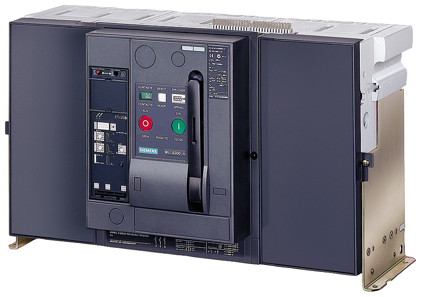 DISJUNTOR DE POTÊNCIA DE MONTAGEM FIXA DE 3 POLOS TAMANHO DA ESTRUTURA 3 IE 3WL13404EB321FA2 SIEMENS