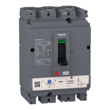 [Imagem do produto DISJUNTOR CAIXA MOLDADA TRIPOLAR 40A 415V 25KA LV510303 SCHNEIDER]