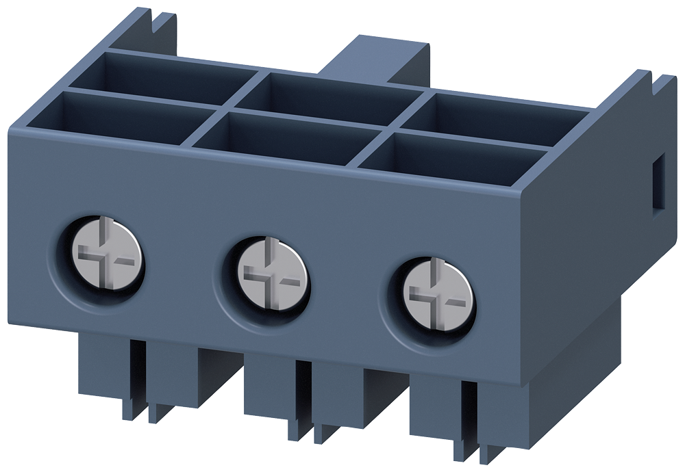 [Imagem do produto BORNES DE CIRCUITO DE COMANDO (DE ENTRADA E DE SAÍDA) CONEXÃO CIRCUITO PRINCI 3RA69201A SIEMENS]