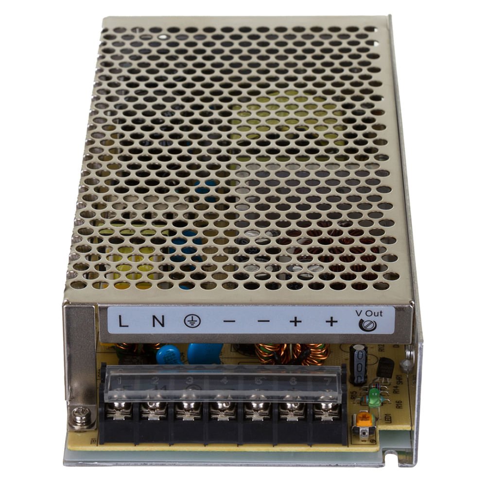 [Imagem FONTE ALIMENTACAO CHAVEADA 150W E-100/240VCA S-24VCC 6,5A ABL2REM24065H SCHNEIDER]
