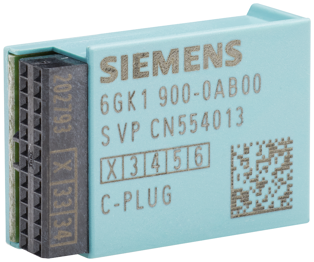 [Imagem PLUGUE PARA ARMAZ DADOS PARA MÓDULO SCALANCE 6GK19000AB00 SIEMENS]