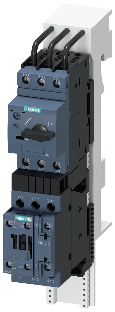 CHAVE DE PARTIDA ACIONADOR DIRETO S0 10-16 A AC 230 V/50 HZ 150 KA 3RA21204AD260AP0 SIEMENS