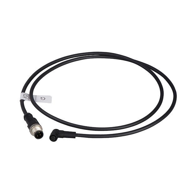 [Imagem CABO COM CONECTOR M M12 FM M8 2M  XZCR1502040G2 TELEMECANIQUE]