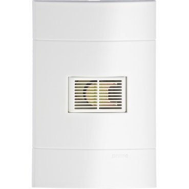 [Imagem CONJUNTO MONTADO CAMPAINHA CIGARRA 220V 70DB 16V PRM440081 SCHNEIDER]