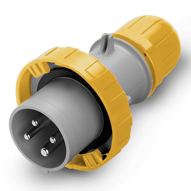 [Imagem do produto PLUGUE MÓVEL 32A 3P+T 4H IP66/IP67/IP69 218.3231 SCAME]