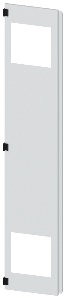METADES DA PORTA ESQUERDA COM CORTE PARA VENTILADOR DO FILTRO 8MF12402UT253BA2 SIEMENS