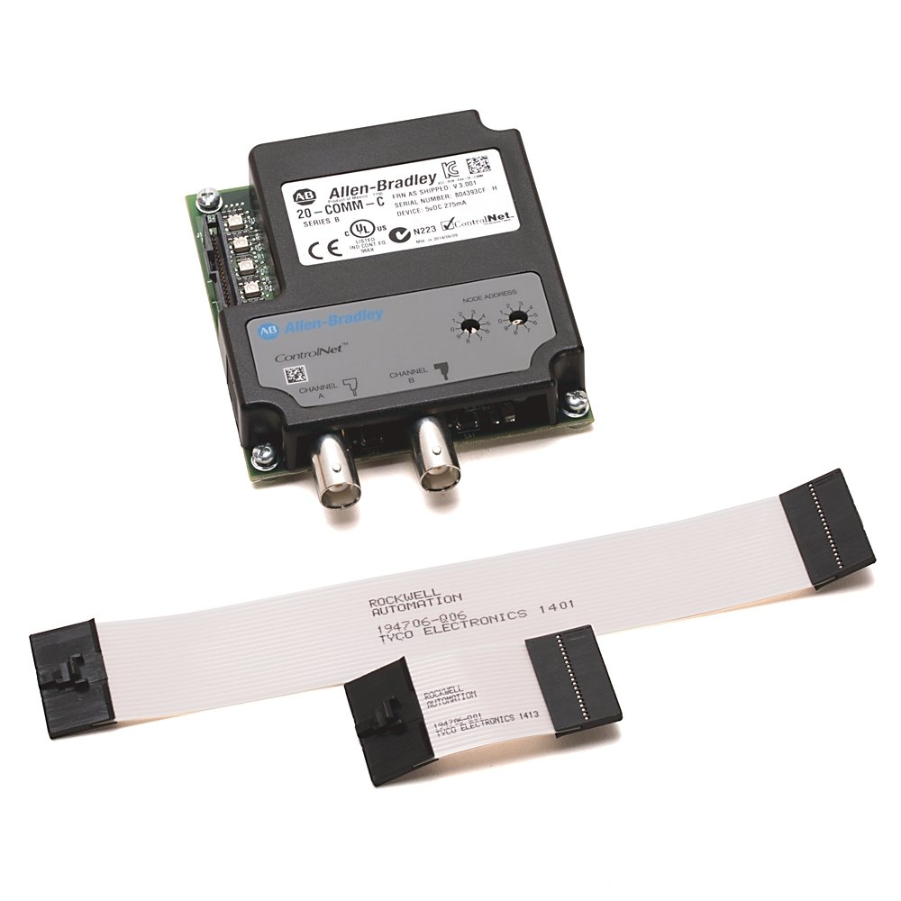 [Imagem ADAPTADOR COMUNICAÇÕES DPI PARA CONTROLNET 20COMMC ROCKWELL ALLEN BRADLEY]
