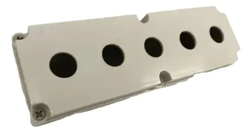 [Imagem BOTOEIRA PLA P/ 5 BOTAO DE COMANDO IP65 3SB78150AA100BA0 SIEMENS]