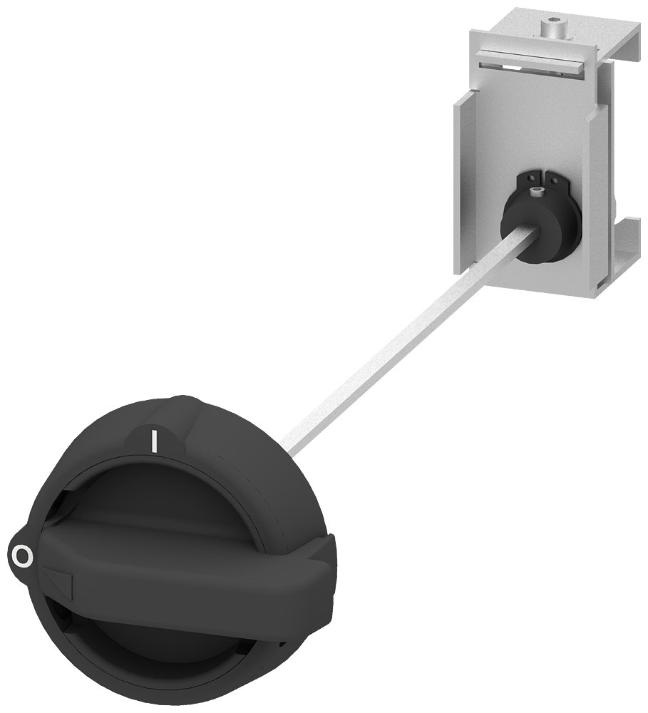 [Imagem ACIONAMENTO ROTATIVO COMPLETO PRETO PARA 5SY, 5SP4, 5SL, 5TL1, 5TE2, 5TE8, 5SU1 5ST3060 SIEMENS]