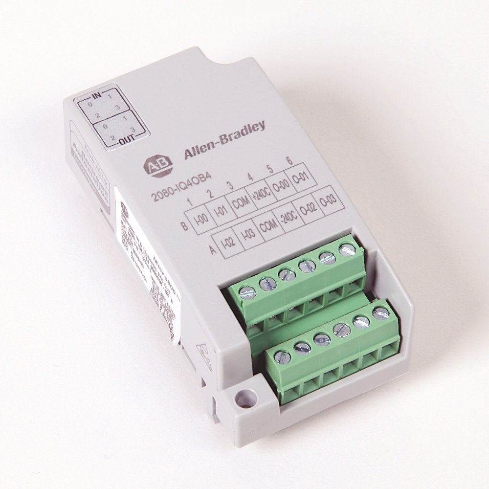 [Imagem MICRO800 8 POINTOS DIGITAL COMBO (FONTE) 2080IQ4OB4 ROCKWELL ALLEN BRADLEY]