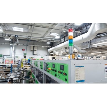 [Imagem BASE DE FIXAÇÃO Ø60 PRETA MONTAGEM DIRETA COM 3 PARAFUSOS XVUZ01 SCHNEIDER]