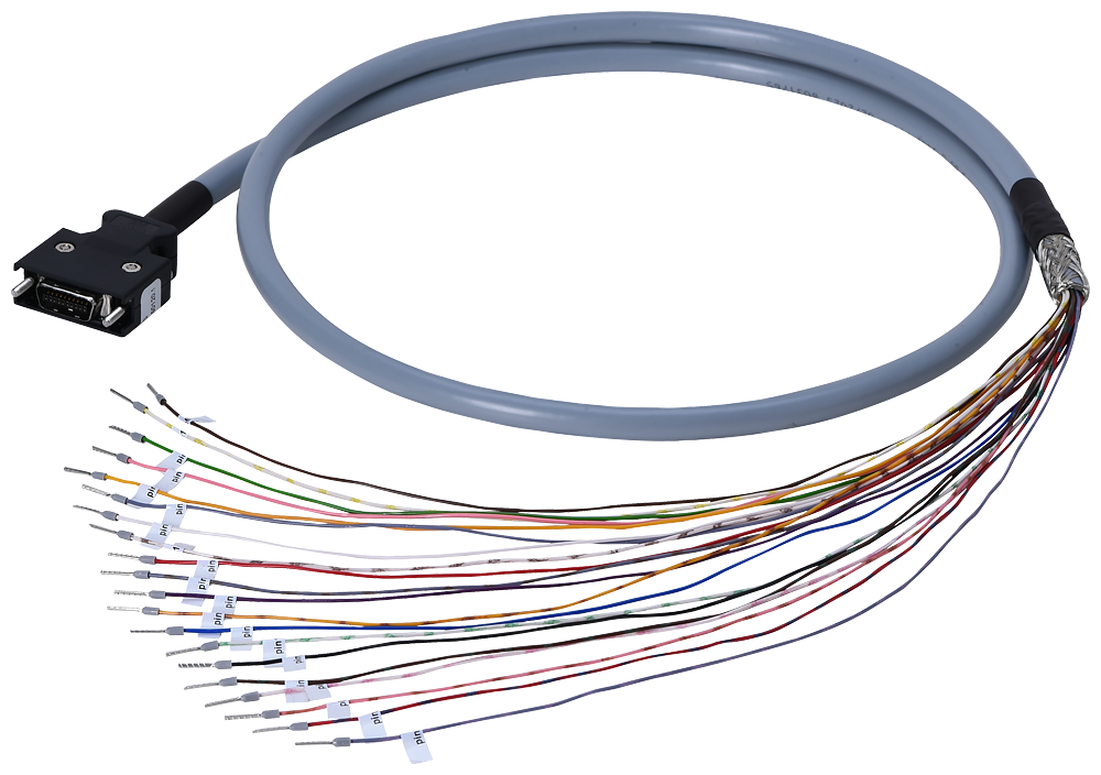 PRE-ASSEMBLED I/O CABLE FOR SINAMICS S200 PN LENGTH =1 M 6SL55621XX000AC0 SIEMENS