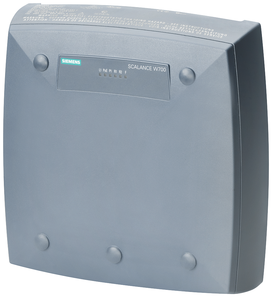 [Imagem do produto SCALANCE W788-2 IWLAN AP 450 MBIT/S 2X RÁDIO 6XR-SMA 24VCC ISR 6GK57862FC000AC0 SIEMENS]