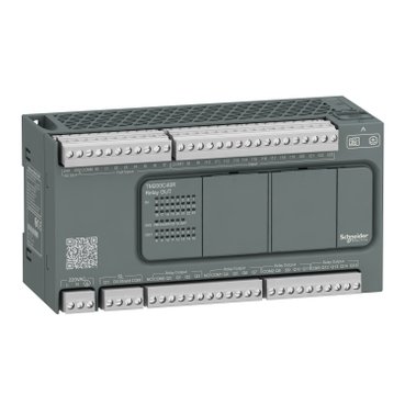 [Imagem CONTROLADOR LÓGICO PROGRAMÁVEL 24E/16S RELÉ 24VCC IP20 TM200C40R SCHNEIDER]