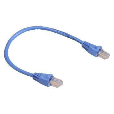 [Imagem do produto CABO PONTO A PONTO 2 X RJ45 3M LU9R30 SCHNEIDER]