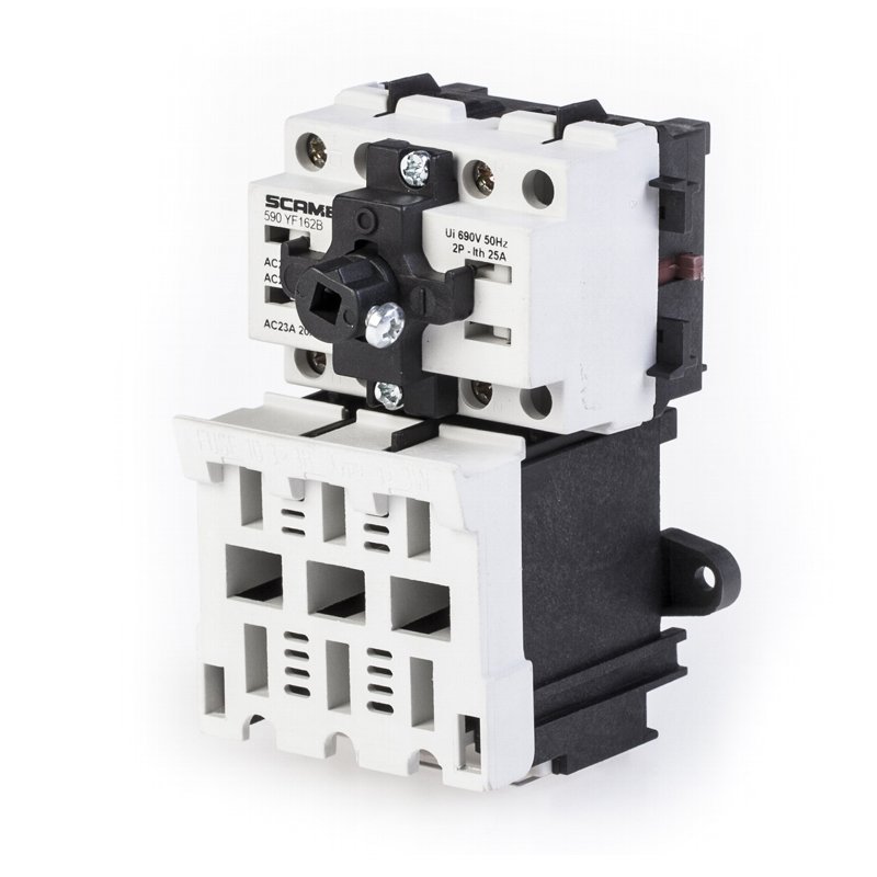 [Imagem do produto ISOLADORES DE AÇO 100A 3P+N GERAL 590.SGE10005 SCAME]