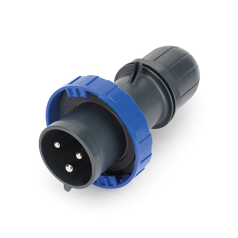 [Imagem do produto PLUGUE MÓVEL 20A 2P 3W 6H IP67 250V SCA320P6W SCAME]