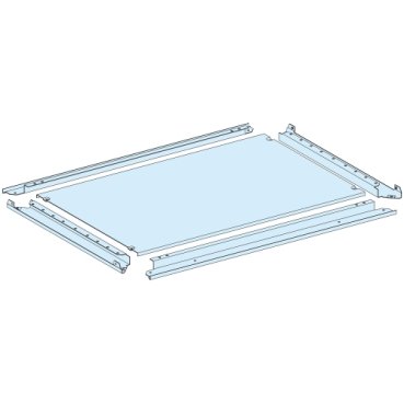 [Imagem PLAIN GLAND PLATE PRISMASET P IP55 FOR ENCLOSURE W 650MM D 600MM LVS08686 SCHNEIDER]