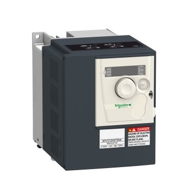 [Imagem INVERSOR DE FREQUÊNCIA TRIFÁSICO 0.75KW 2.3A 380/500V 50/60HZ ATV312H075N4 SCHNEIDER]