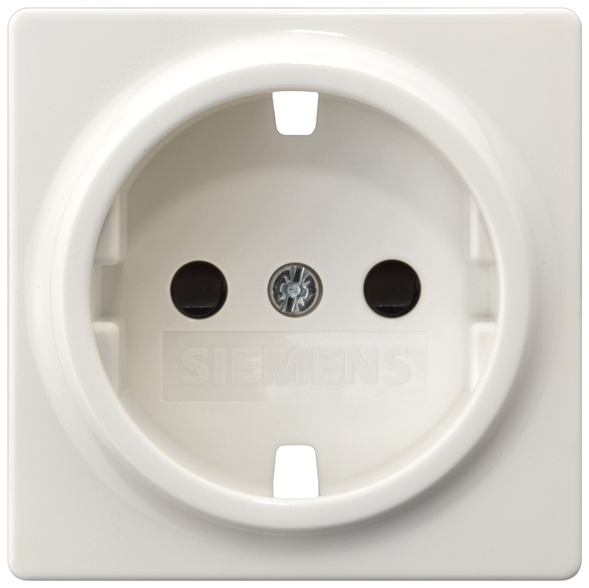 CÉLULA SCHUKO BRANCO TITÂNIO SEM APLICAÇÃO NEM GARRAS 5UH1080 SIEMENS