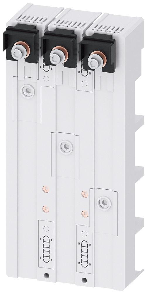 ADAPTADOR DE BARRAMENTO 3 PÓLOS 590A 8US12134AH04 SIEMENS