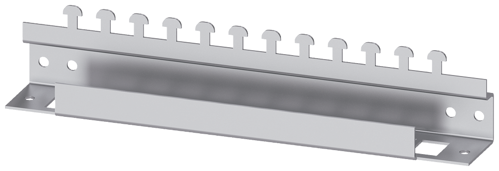 QUADRO DE DISTRIBUIÇÃO PATCHPANEL VAZIO PARA MÓDULOS DE COMUNICAÇÃO 8GK99110KK08 SIEMENS