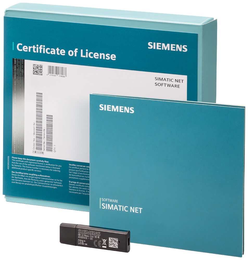 [Imagem TELECONTROL SERVER BASIC 8 V3.1, LICENÇA ÚNICA PARA 1 INSTALAÇÃO 6NH99100AA310AA0 SIEMENS]