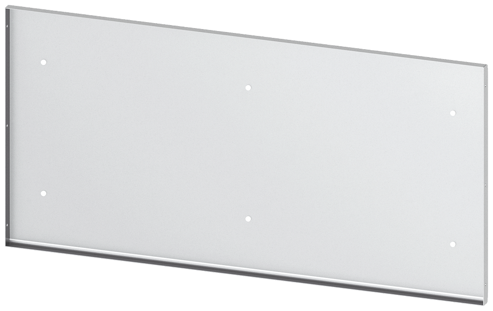 CALHA DO TETO IPX1 L: 1200 MM P: 500 MM RAL 7035 8MF10252VH SIEMENS