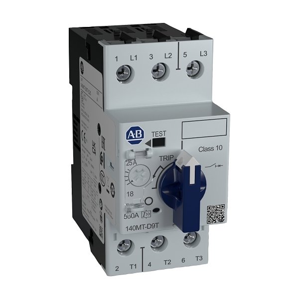 [Imagem DISJUNTOR PROTECAO MOTOR 140MTD9TB25 ROCKWELL ALLEN BRADLEY]