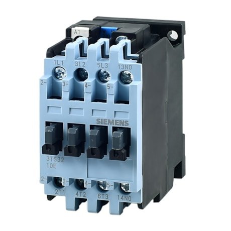 [Imagem CONTATOR 18A 24V 50/60HZ 1NF 3TS32010AC2 SIEMENS]
