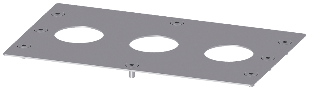 ELEMENTO DE MÓDULO IP54 VERSÃO: BUCHAS 3X45MM (VERSÃO ANTIGA) 8LK23000AA22 SIEMENS