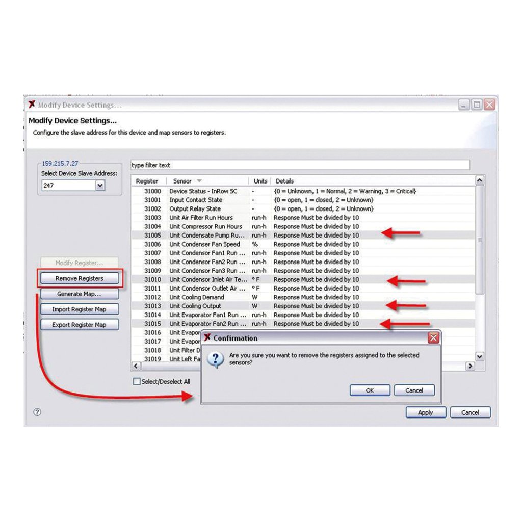 [Imagem do produto MÓDULO PARA SAÍDA MODBUS TCP PARA O STRUXUREWARE DATA CENTER EXPERT AP95MODBUS SCHNEIDER]