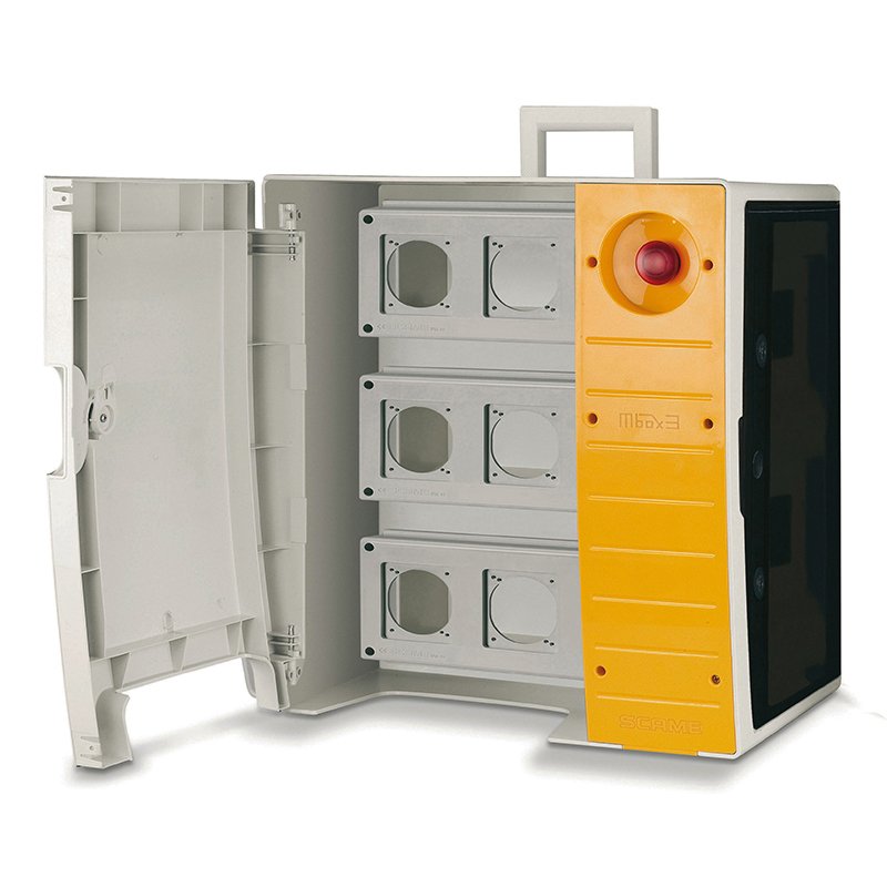 [Imagem do produto QUADRO DE DISTRIBUIÇÃO VUOUS X 9OPTIMA COM PORTA + EM 657.0938-000 SCAME]