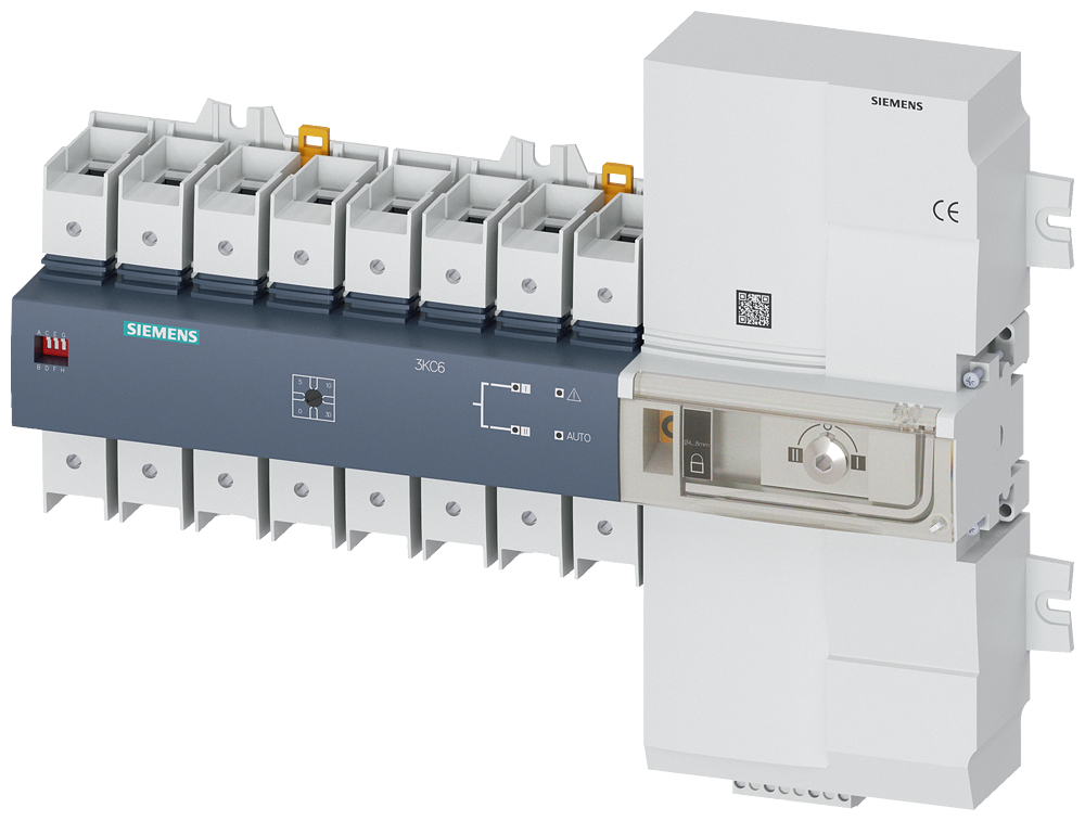 EQUIPAMENTO DE COMUTAÇÃO DE COMUTAÇÃO DE TRANSFERÊNCIA AUTOMÁTICA 3KC AUTOM 3KC64242TA200TA3 SIEMENS