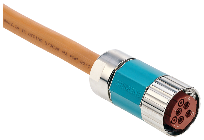 [Imagem CABO DE POTÊNCIA 22M COM CONECTORES 4X2X1.5 6FX50025DA011CC0 SIEMENS]