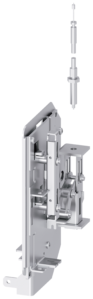 [Imagem CONJUNTO TRAVAMENTO MECÂNICO RECÍPROCO, MONTAGEM FIXA, ESTRUTURA 3VW90110BB21 SIEMENS]