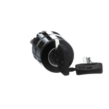 [Imagem CABEÇOTE PARA COMUTADOR Ø22MM METÁLICO 2 POSIÇÕES FIXAS COM CHAVE ZB4BG2 SCHNEIDER]