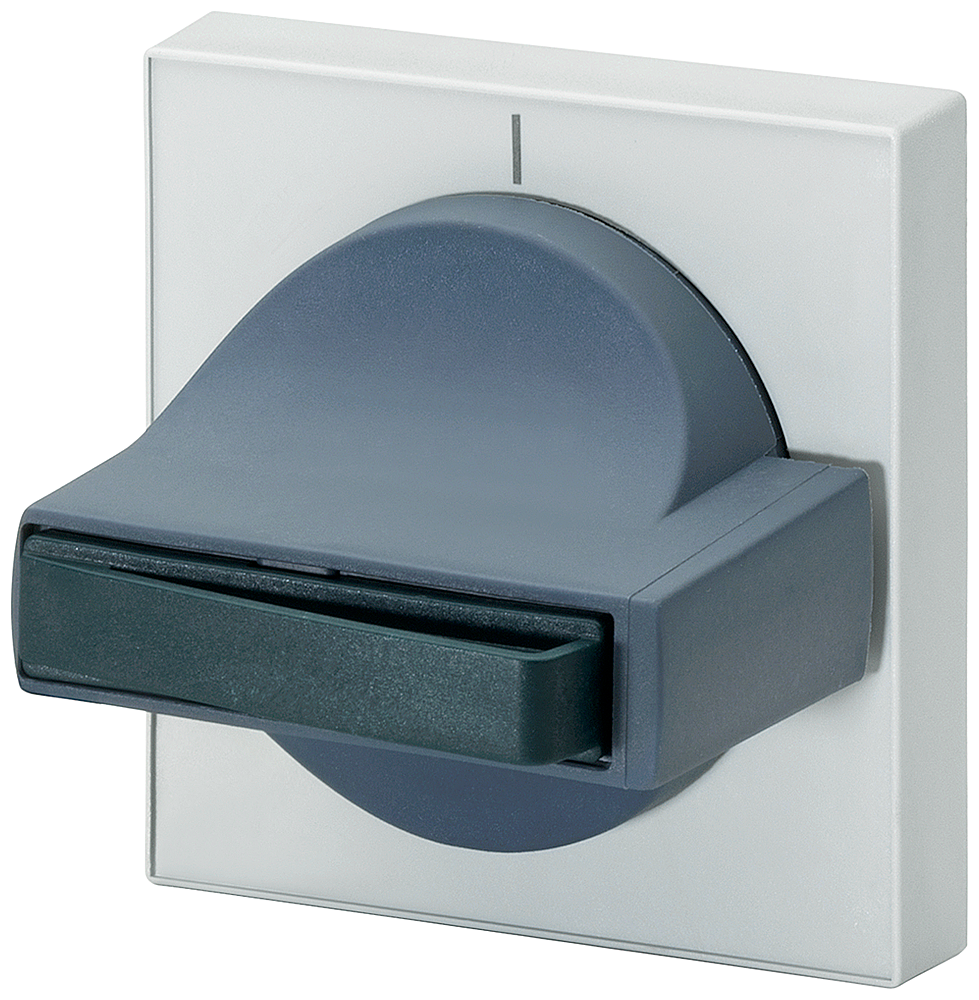 [Imagem do produto MANOPLA 8UC7 COM CHAPA PROTETORA MANOPLA TI-GREY, CHAPA PROTETORA CINZA-CLARO 8UC71106BD SIEMENS]