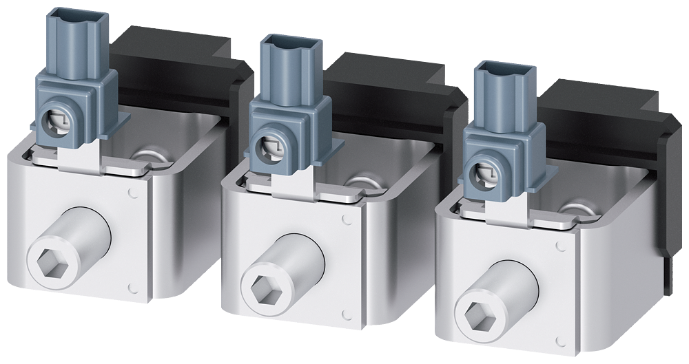 [Imagem TERMINAL COM MOLDURA COM TOMADA DE TENSÃO DO CONDUTOR AUXILIAR 3 PÇ. ACESSÓRI... 3VA94730JH13 SIEMENS]