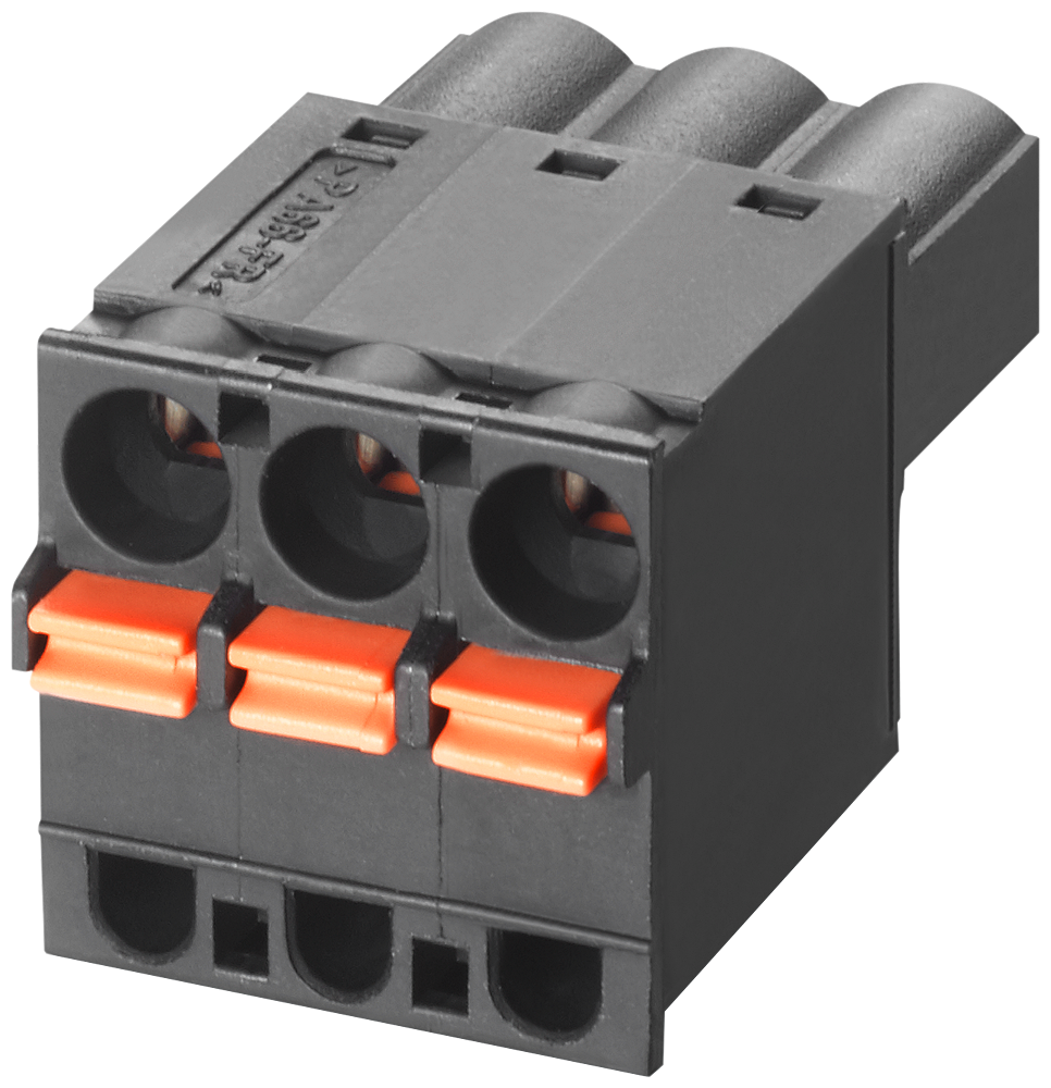 [Imagem TERMINAL PUSH-IN 3 POLOS 6GK59801CB100BA5 SIEMENS]