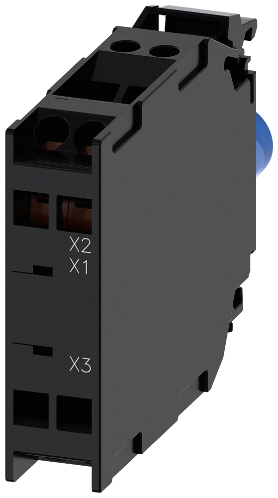 [Imagem do produto MÓDULO LED DE SEMÁFORO 6/24V VERMELHO/AMARELO/VERDE 3SU14011BG243AA0 SIEMENS]