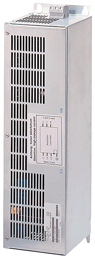 [Imagem FILTRO DE REDE SIMODRIVE 611 PARA FONTE DE ALIMENTAÇÃO 6SN11110AA011BA1 SIEMENS]